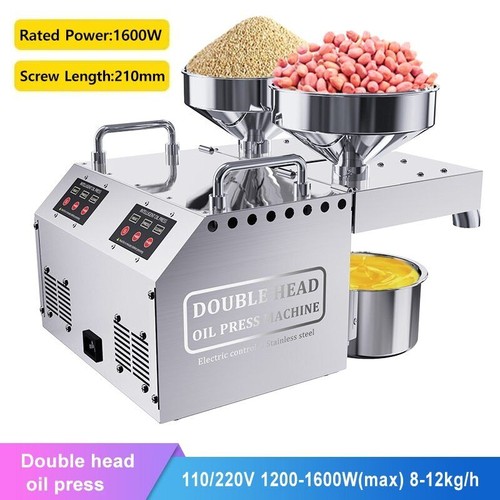 Double head oil press machine - double,