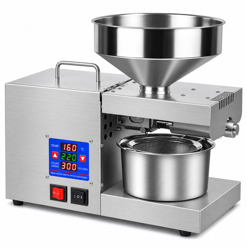 Commercial automatic oil press - automatic,