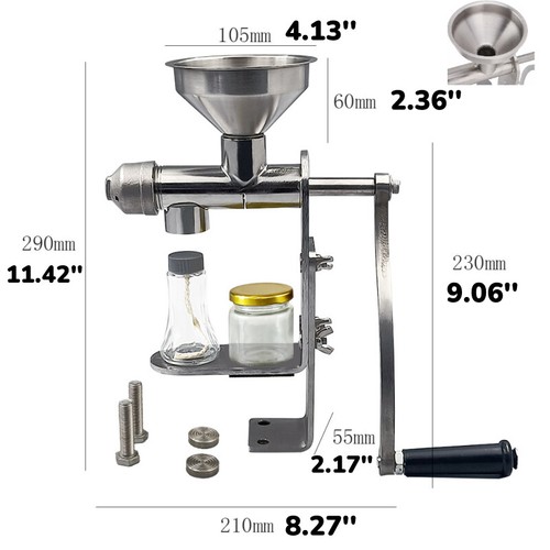 Manual oil extractor press - oil,
