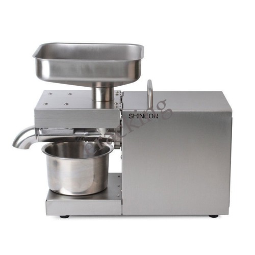 Auto stainless steel oil press - steel,
