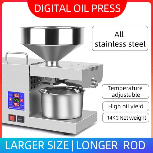 Commercial automatic oil press - automatic,
